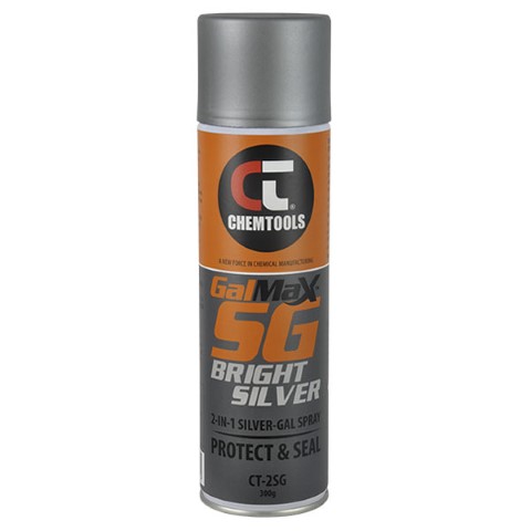 CHEMTOOLS SILVER GAL, 2-IN-1, BRIGHT SILVER, 400G AEROSOL